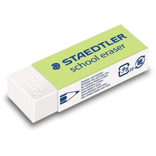 ZSD526 C20 - STAEDTLER School Eraser Plastic Large - Kookaburra